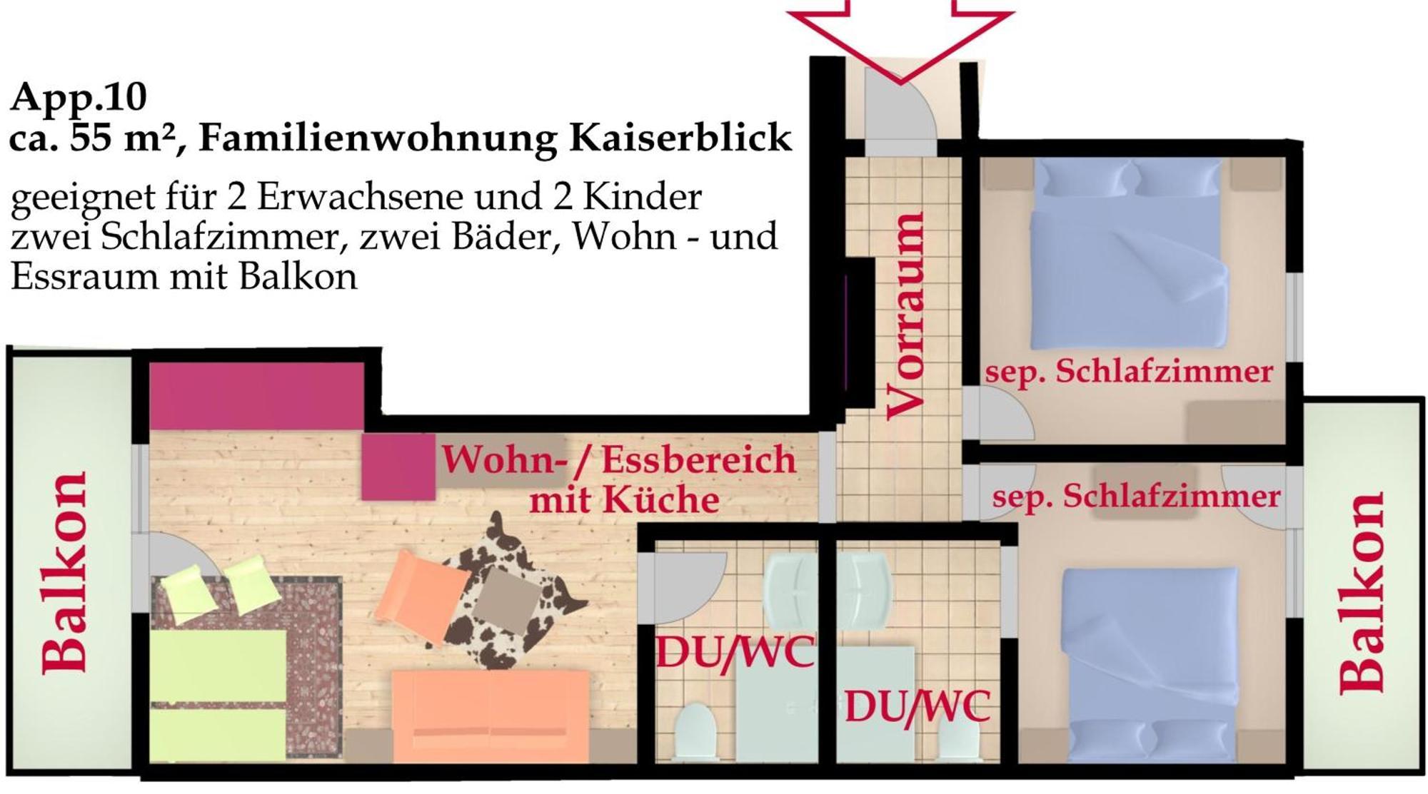 Kaiserapart Ellmau Zentrum Zewnętrze zdjęcie